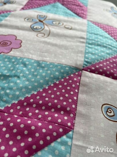 Одеяло детское стеганое (ручная работа)