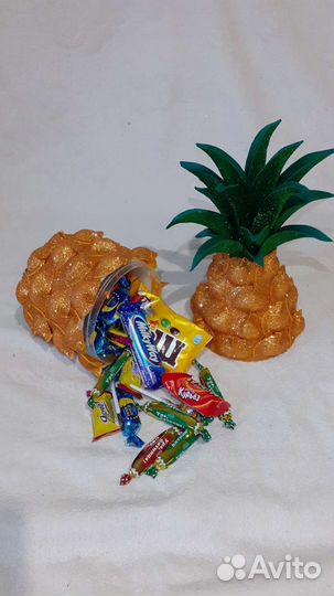 Подарок сюрприз, ананас