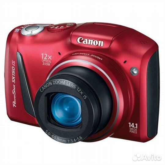 Красный Canon SX150
