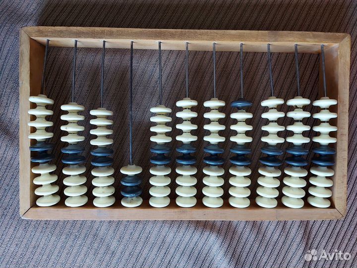 Счёты большие СССР в отличном состоянии