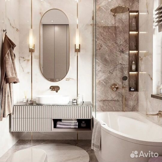 Дизайн интерьера (3d визуализация, чертежи)