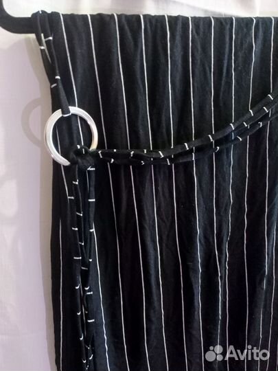 Длинная юбка в пол, в полоску