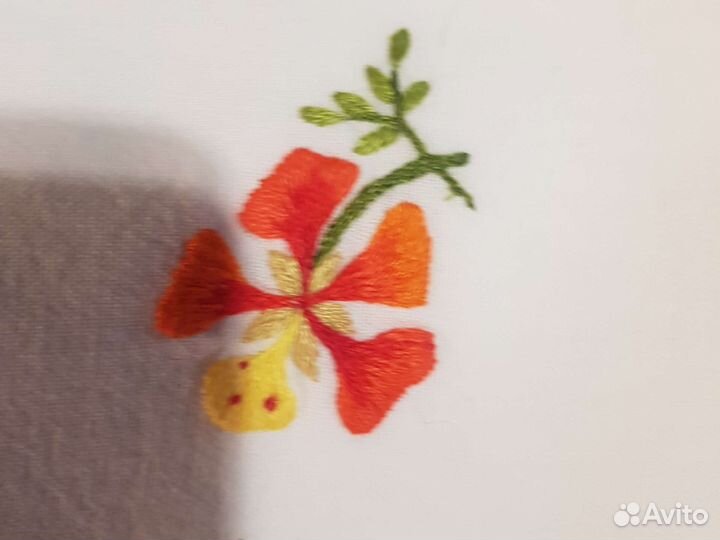 Льняные салфетки 35х38 10 штук