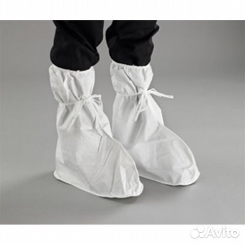 Многоразовые бахилы на завязках