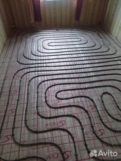 Отопление домов, коттеджей, теплый пол, котельные