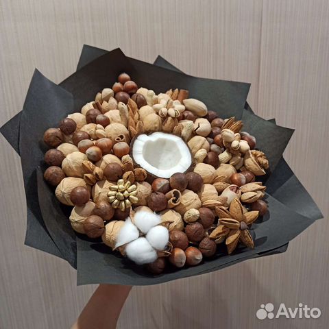 Букет из орехов. Ореховый бекет