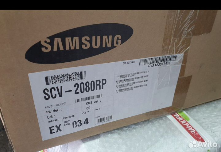 Камеры видеонаблюдения Samsung SCV-2080R