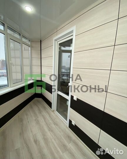 Отделка балконов и лоджии под ключ