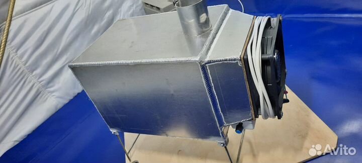 Теплообменник для зимней палатки