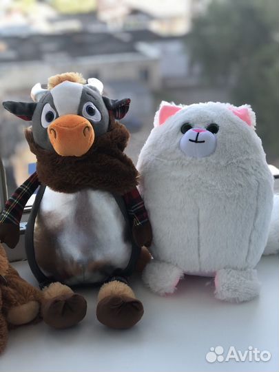 Детские мягкие игрушки новые