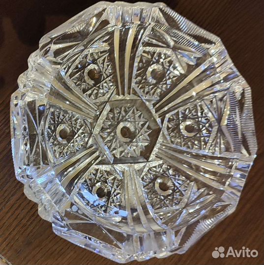 Хрустальная пепельница