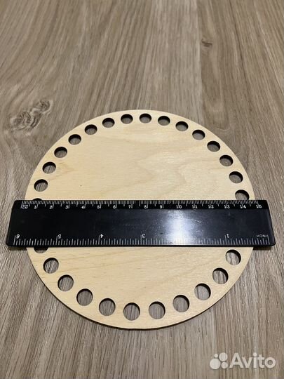 Дно для вязанной корзины