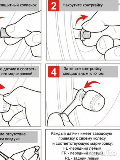 Система контроля давления в шинах tpms