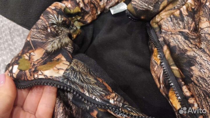 Зимний комплект, куртка, комбинезон, шапка