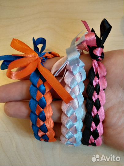 Браслеты из лент