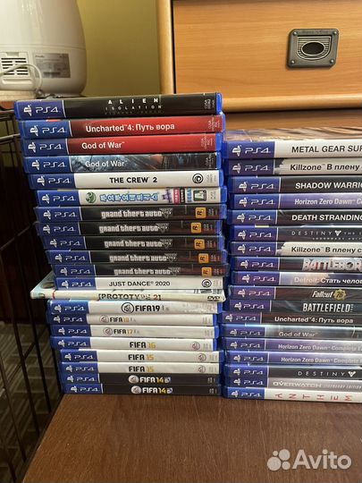 Диски ps4 и ps5