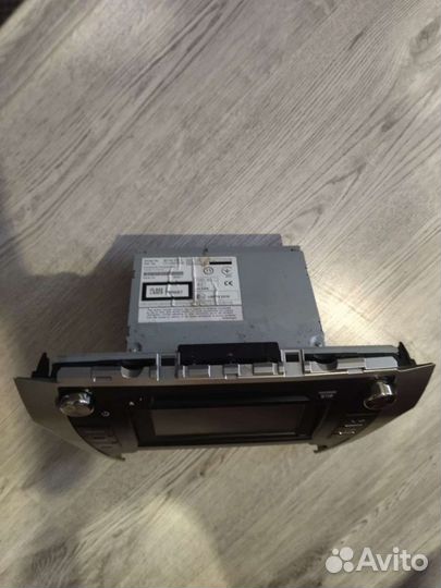 Штатная магнитола на toyota camry 50