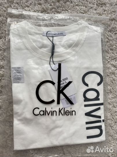 Calvin klein мужская футболка