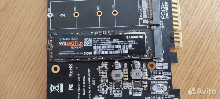 Ssd samsung 970 evo plus 500gb m.2