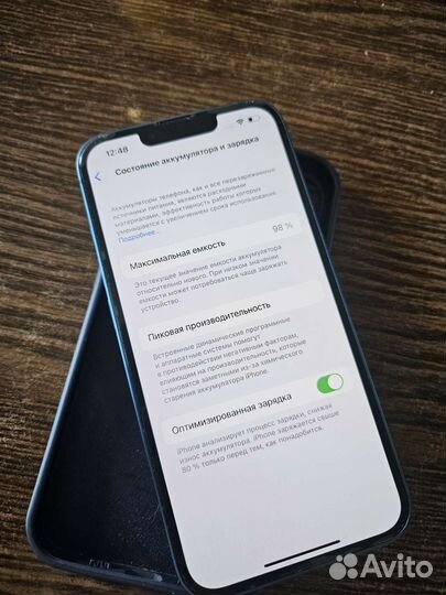 iPhone 13 128gb синий