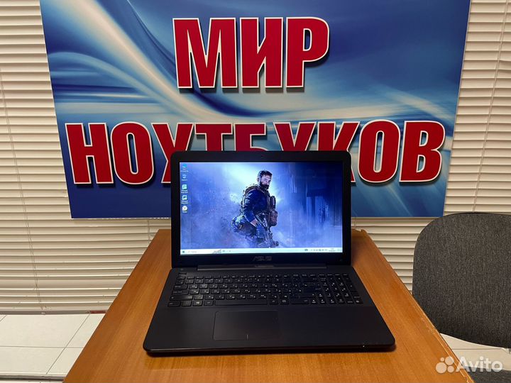 Ноутбук бу Asus с гарантией / 1128gb / видео 2gb