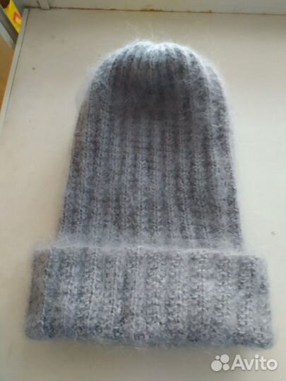 Женская шапочка из итальянского мохера, новые