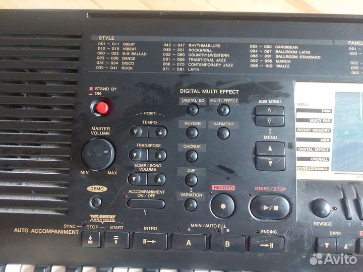 Синтезатор yamaha psr-730