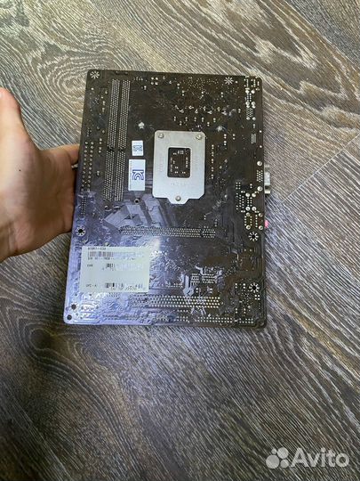 Материнская плата 1155 с процессором