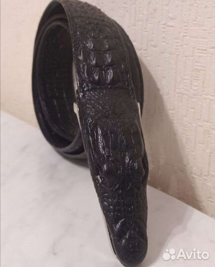 Ремень с головой крокодила