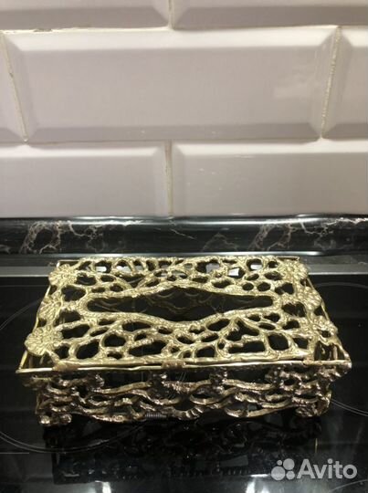 Салфетница бронза