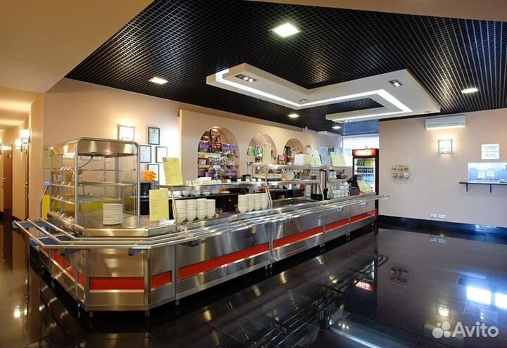 Столовая в ТЦ с низкой арендой