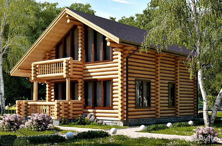 Строительство сруба дома