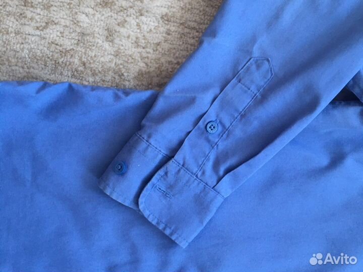 Рубашка школьная на мальчика 140