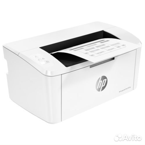 Принтер HP LaserJet Pro M15w белый