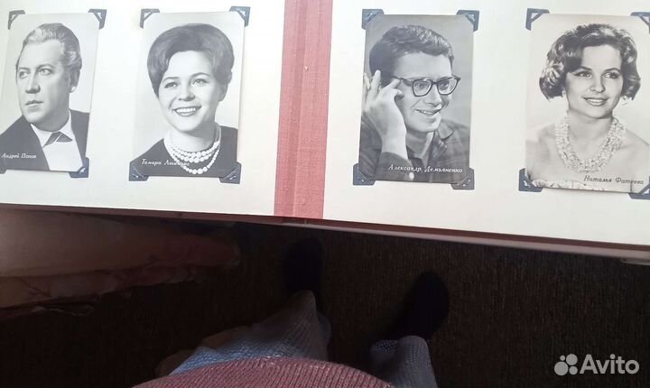 Фотографии артистов советского кино 60-70хх годов