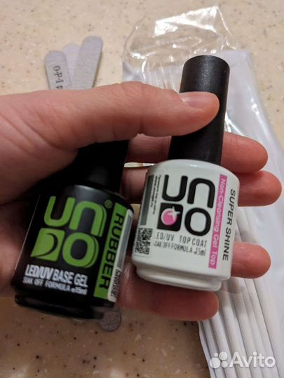 Уно База и топ для ногтей