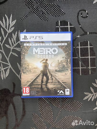 Metro Exodus ps5 диск