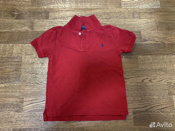 Поло ralph lauren размер 116-120