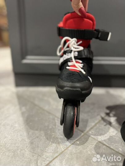 Роликовые детские коньки rollerblade cube