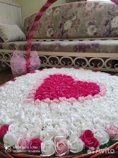 Букеты гиганты из роз