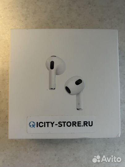Беспроводные наушники apple airpods 3