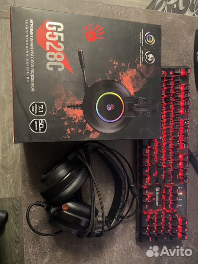 Игровые наушники bloody G528C