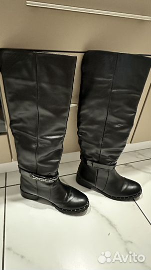 Сапоги зимние натуральная кожа