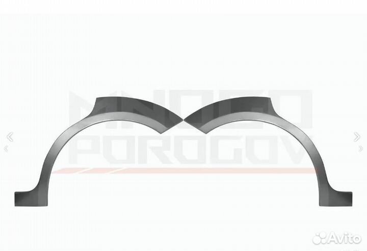 Ремонтные пороги Lifan Breez (520)