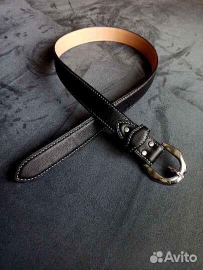Ремень кожаный