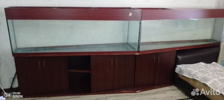 Аквариум с тумбой