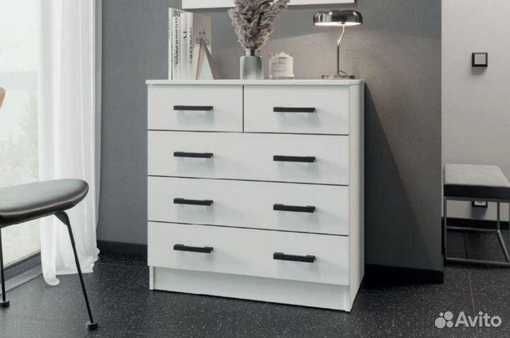 Комод К 800-3/2 белый