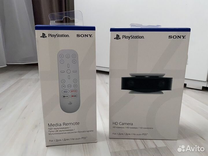 Аксессуары sony playstation 5: пульт ду, камера HD