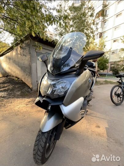 BMW C650GT/серый/пробег 49к/Выхлоп Akrapovi