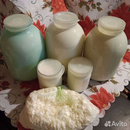 Продам домашнее молоко/творог
